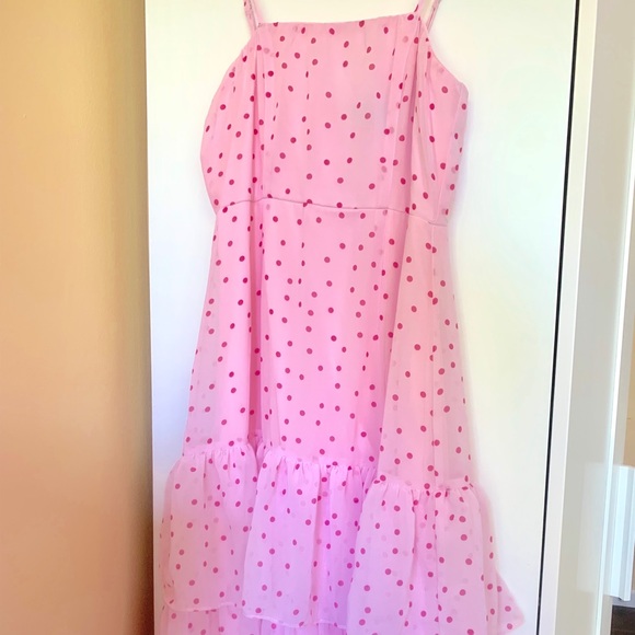 Pink Ruffle Dress - Picture 4 of 6